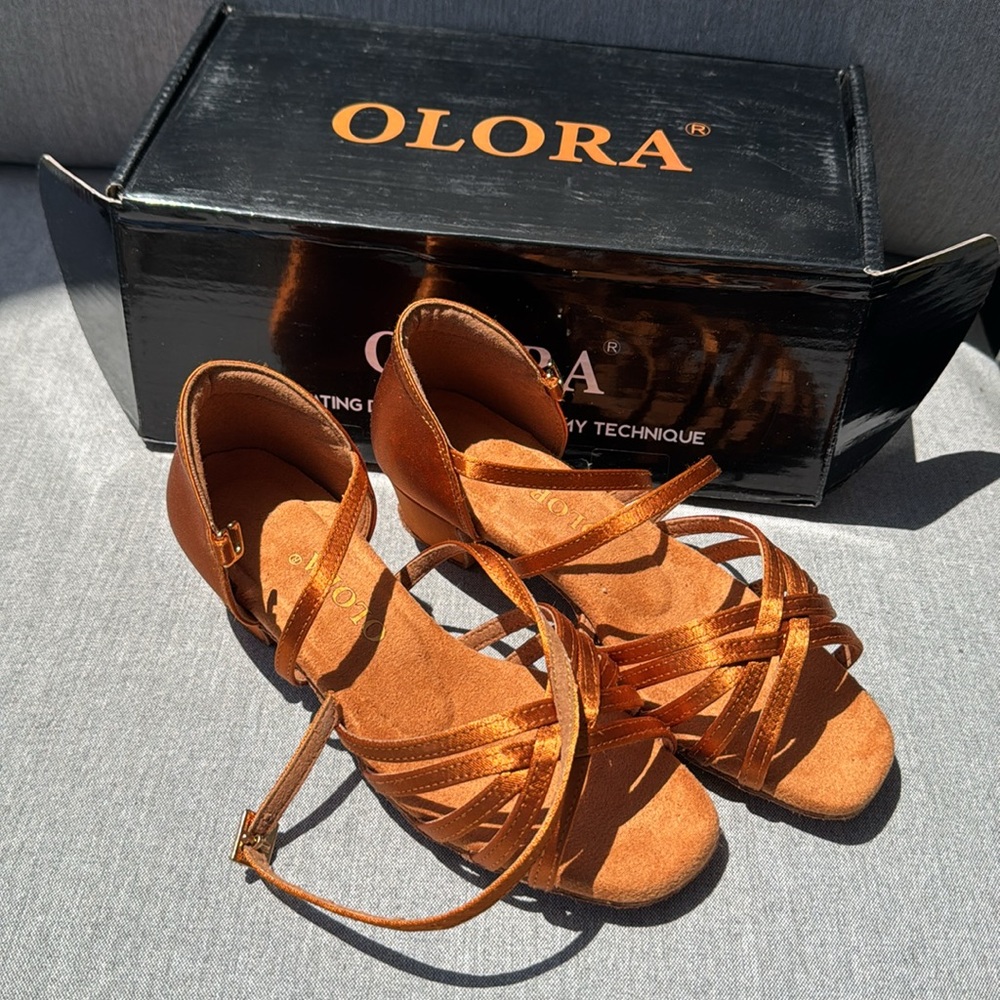 Brand new never worn girls ballroom shoes